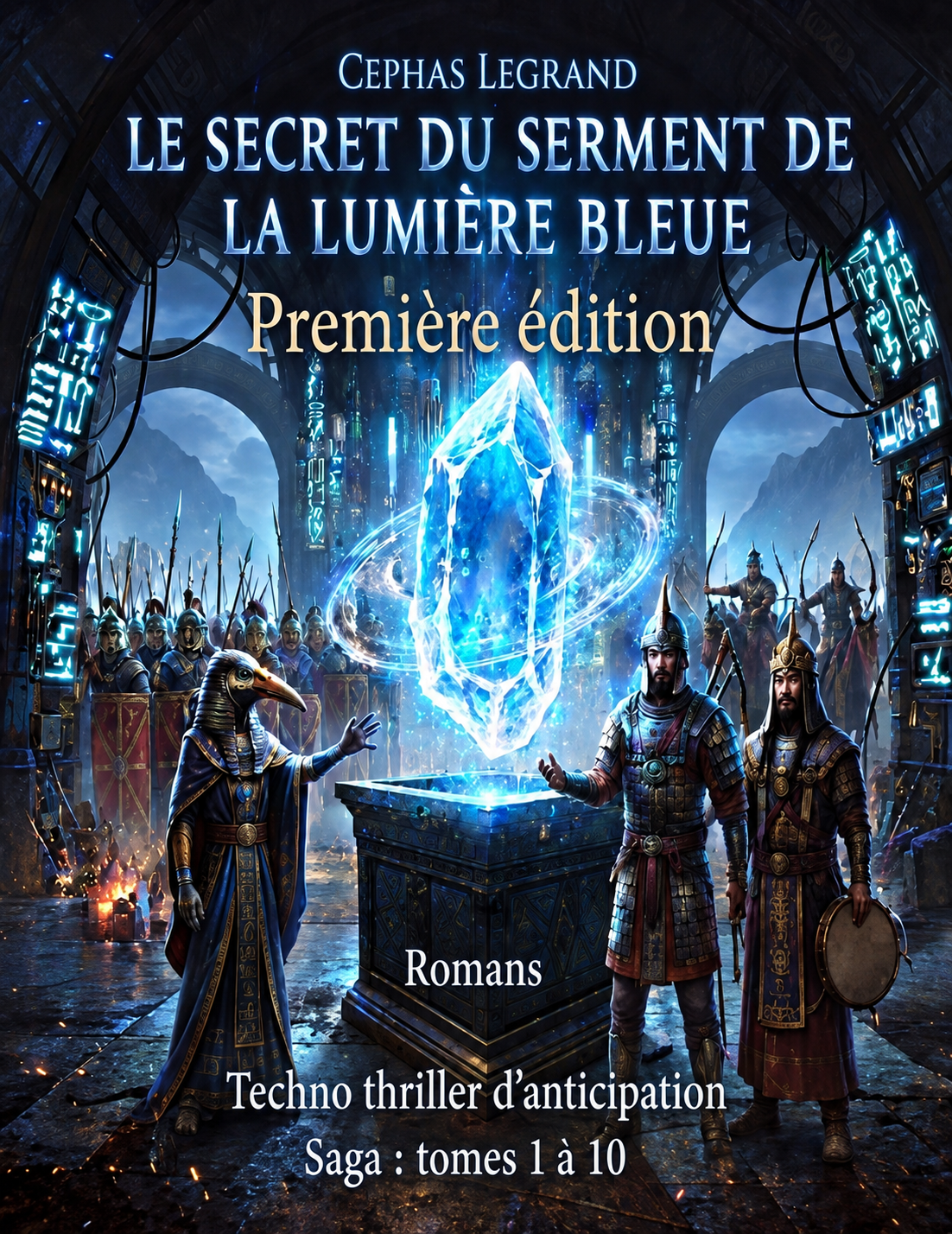 Affiche — Le Secret du serment de la lumière bleue